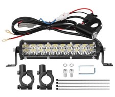 Headlight Bar Dirt Bike LED Lightbar Motorcycle Light Kit 60W for 7/8" Handle...