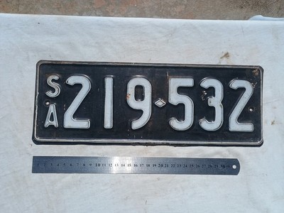 Square Number Plate Rsa SA South Australian 6 Digit Numeric Car Number Plate 219 532 | eBay