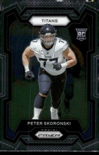 2023 Panini Prizm #395 Peter Skoronski