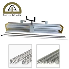 48" Conveyor Belt Machine Manual Roller Lacer For Flexco PVC PU Belt Fasteners