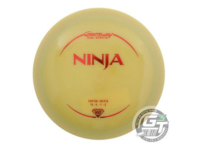 NEW Gateway Hyper-Diamond Ninja 172g Mustard Red Foil Distance Driver Golf Disc