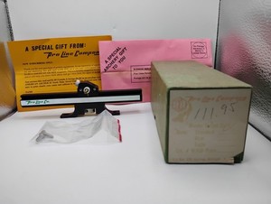 NOS Pro Line Co. Master Target Bow Sight, Standard Base, Single Pin Original Box