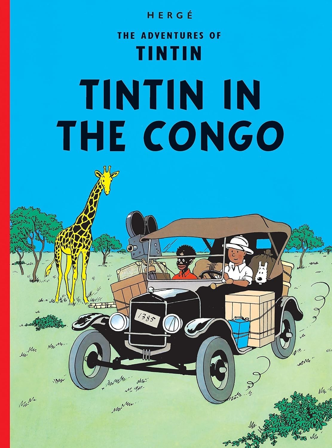 Tintin In The Congo (The Adventures of Tintin), by Hergé (Egmont Hardcover)