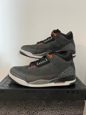 Nike Air Jordan 3 Retro - Fear Pack - Größe 42 Gebraucht Top Zustand mit Karton