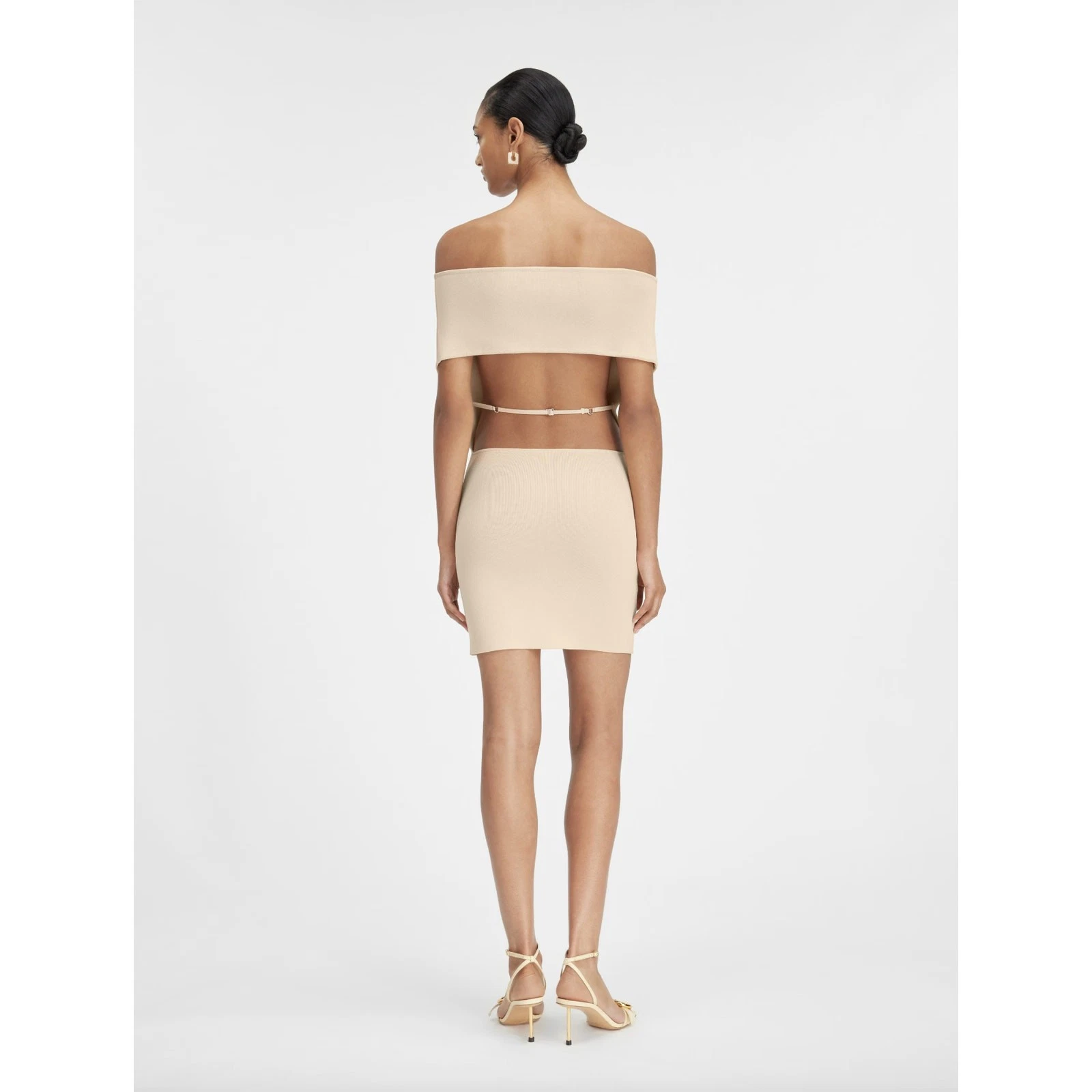 Jacquemus — JACQUEMUS La Robe Cubista Light Yellow Mini Dress - Size 42 ITALY - NWT