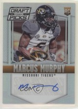 2015 Panini Prizm Collegiate Draft Picks Silver Marcus Murphy #218 Auto 0u7