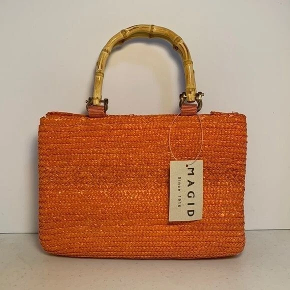 Magid straw online tote