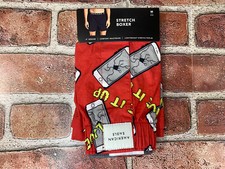 New Mens American Eagle Boxer Short sz Medium 32-34 Live it up/Broken Phone