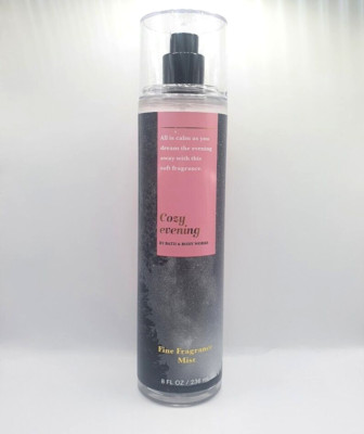 BATH AND BODY WORKS COZY EVENING BODY MIST 8 FL OZ