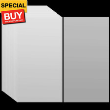 30 Sheets 7.5 Mil Mylar Stencil, 12 x 24 Inch Milky Blank Stencil Making Sheet,