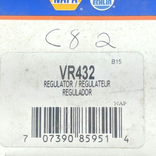 Napa Echlin VR432 Universal 12V Adjustable Alternator Voltage Regulator USA NOS - Picture 6 of 10
