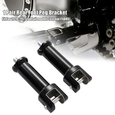 Passenger Footpeg Footrest Mount Brackets Support Kit For Harley Fat Boy Softail