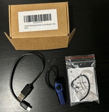 TOORUN M26 Bluetooth Headset with Noise Cancelling Mic - Blue New - Open Box