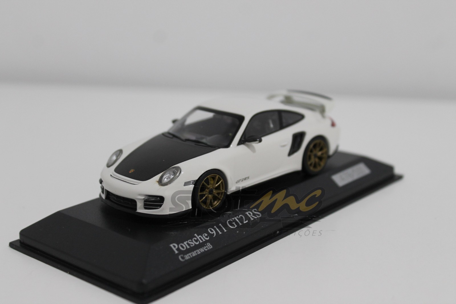 MINICHAMPS 400069406 Porsche 911 (997 II) GT2 RS 2010 White 1/43 #NEW ""500 UND.