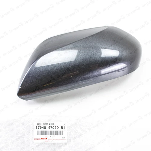 New Genuine Toyota 16-21 Prius Driver Mirror Cover Grey 1G3 87945-47060-B1
