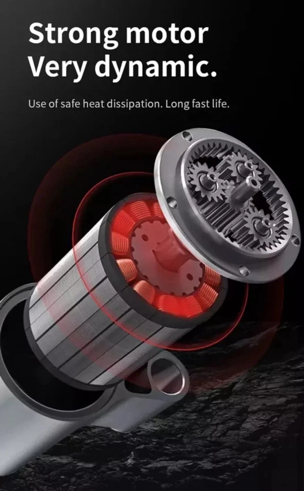 Bomba de Aire Coche 120W Inalámbrica con Pantalla Digital y Medidor LED. NUEVO Foto 3 de 4