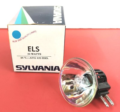 ELS ELR 50W 16V Photo Stage Projection LIGHT BULB Studio LAMP NEW SYL 54810