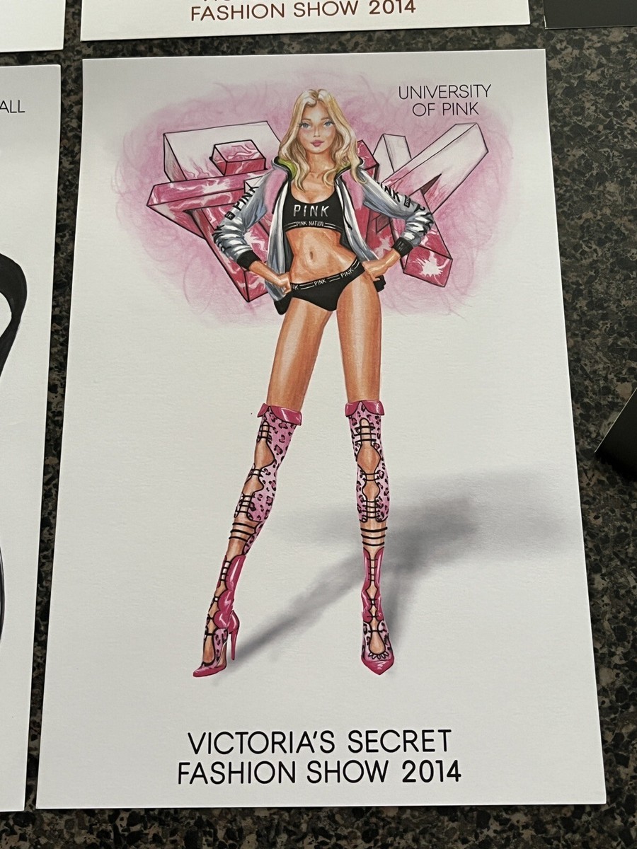 2014 Victoria's Secret Fashion Show CONCEPT ART Print Ad Lot | eBay