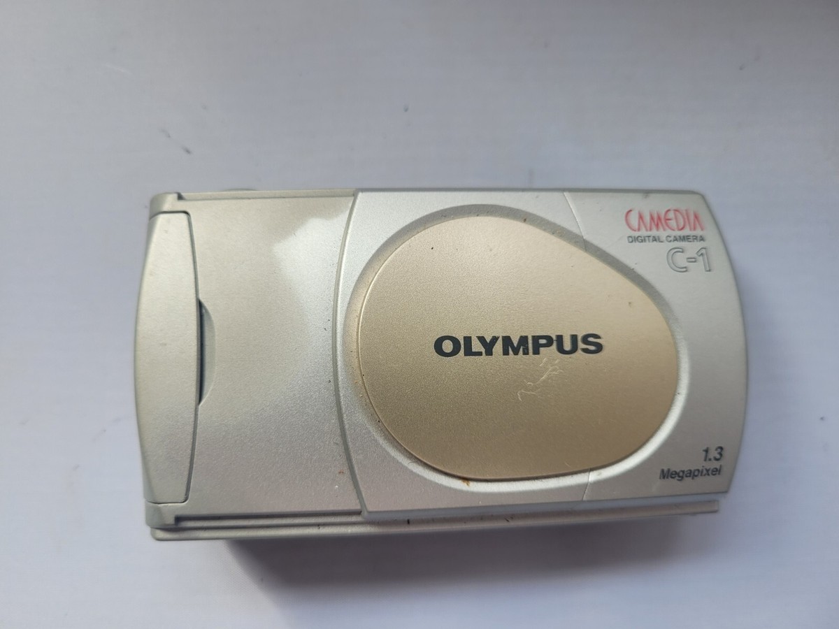 Olympus Camedia C-1 Zoom Compact Digital Camera Silver Tested