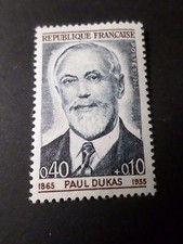 FRANCE 1965 timbre 1444, PAUL DUKAS, CELEBRITY, neuf**, VF MNH STAMP