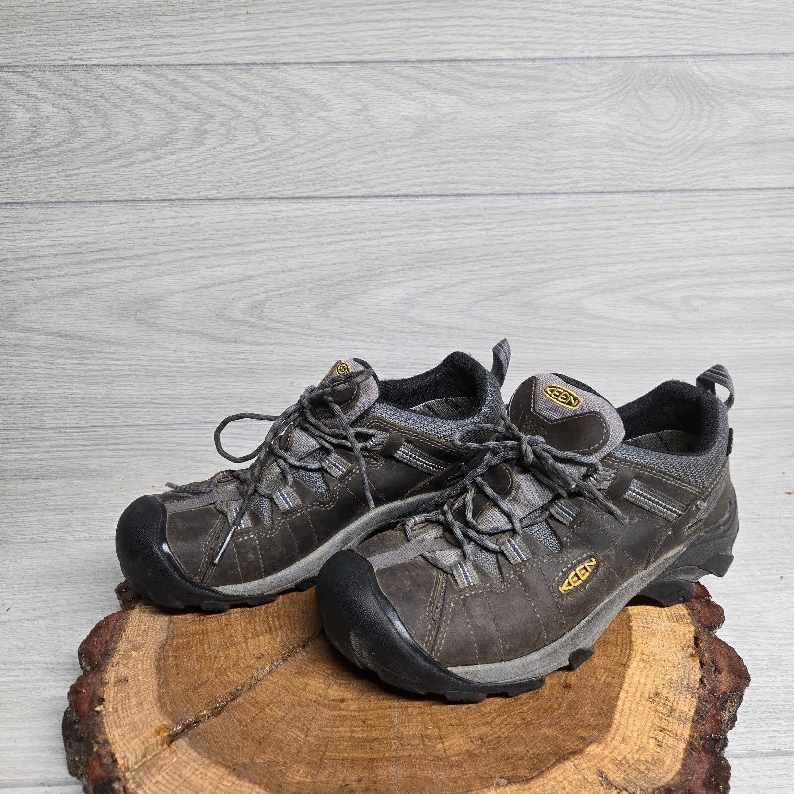 Scarpe da trekking Keen Targhee II impermeabili marroni outdoor atletica campeggio uomo 9 5