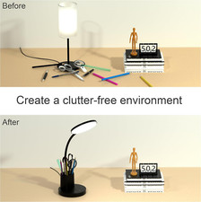 Desk Lamp, LED Desk Lamp for Home Office, Touch Table Lamp with 3 Color Modes...