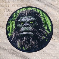 Bigfoot Lives Patch - Sasquatch in the Forest...