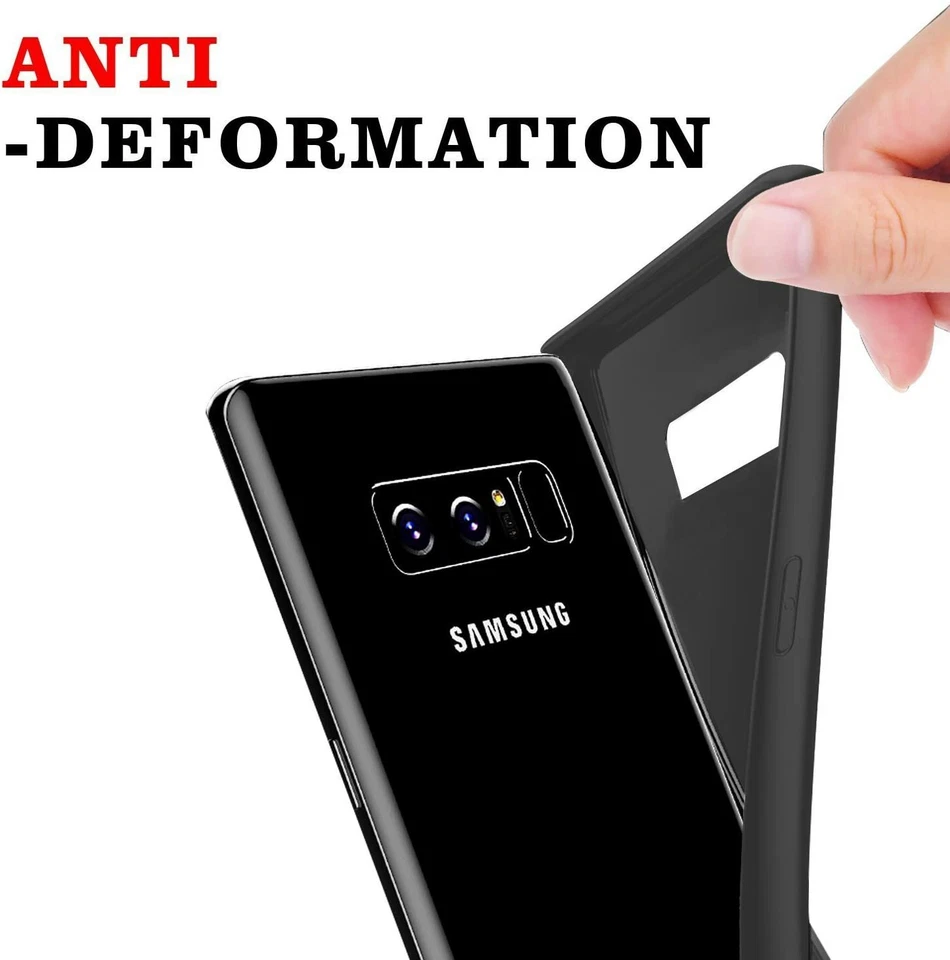 Cover per Samsung Galaxy Note 8 in tpu opaco satinato ultra slim antiscivolo - Immagine 4 di 4
