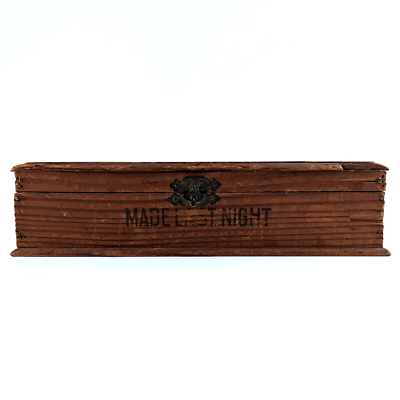 Jacob's Candy Company New Orleans Memory Chocolates Hinged Wood