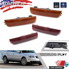 Side Marker For VW Passat B5.5 01-05 Set of 4 Front & Rear Driver and Passenger