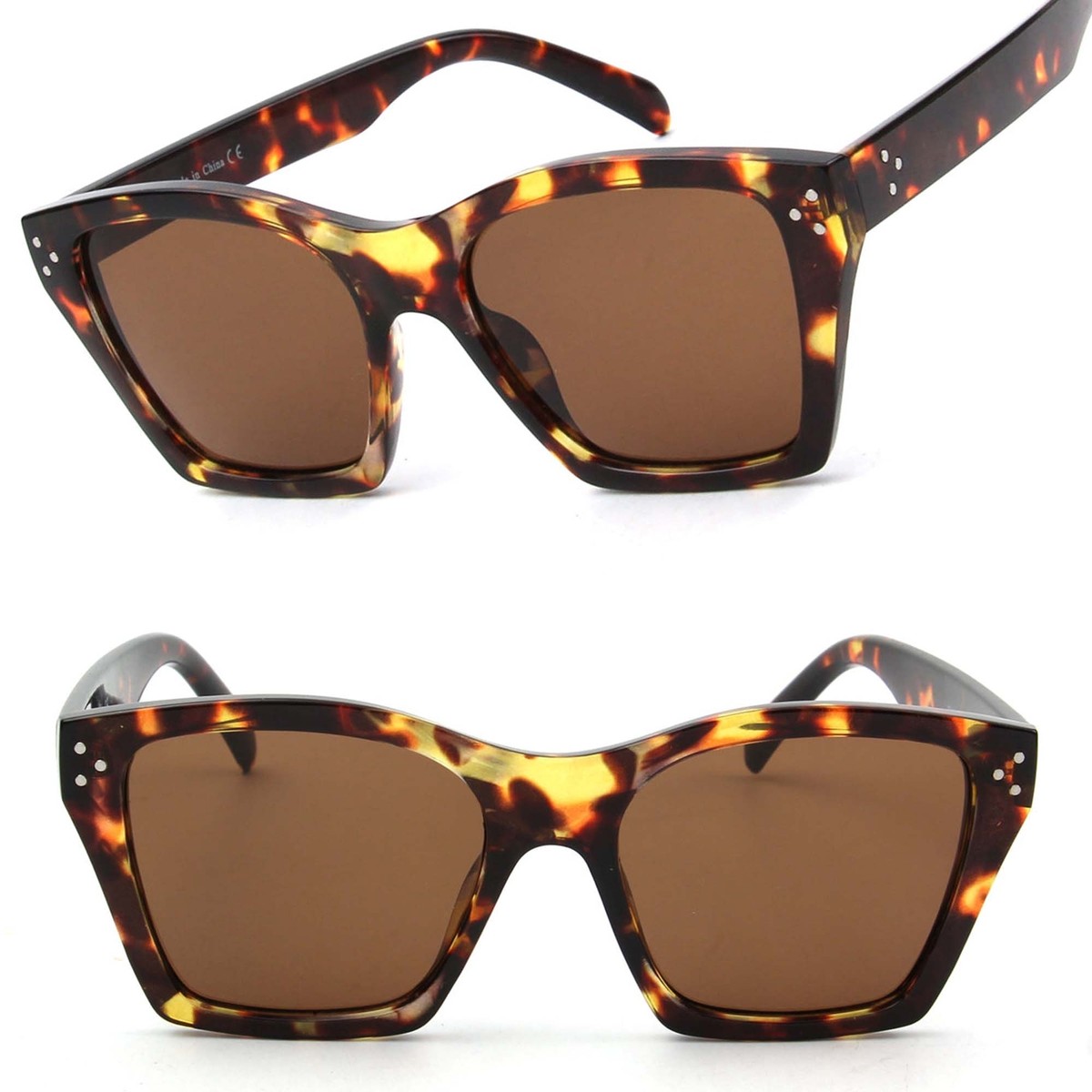 Fashion Oversized Square Women\'s Sunglasses - Black, Brown, Blue, Tortoiseshell Hayden Unisex Fashion Rectangular Sunglasses main image 2