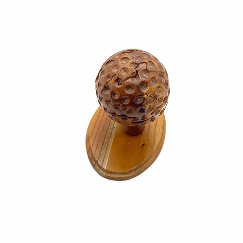 Golf Ball Puzzle Wooden Desktop Novelty Brain Teaser 3D Fun Boredom Buster - Picture 5 of 8