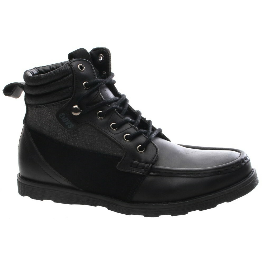 DVS Bishop Black Leather DVS Shoe SALE RRP DVS Shoes