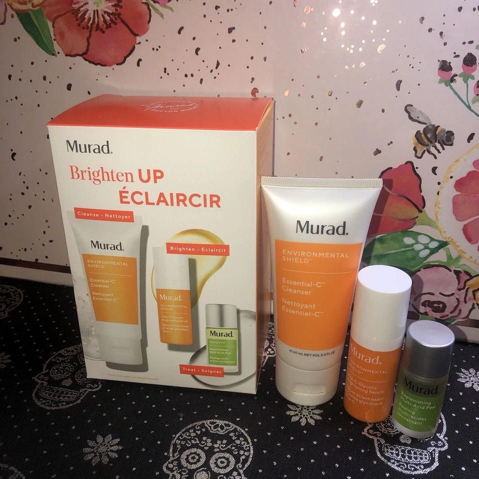 Murad Brighten UP ECLAIRCIR 3 piezas juego de regalo nuevo en caja Foto 2 de 4