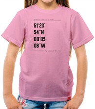 Stadium Coordinates The Eagles - Kids T-Shirt - Selhurst Park Crystal