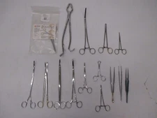 Assorted Lot 15 Vtg Medical Surgical Stainless Tool Instrument Mueller GEM Sklar