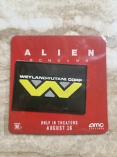 Alien Romulus Weyland-Yutani Corp Collectible Patch - AMC Theaters-  Brand New