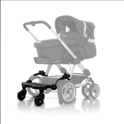 Kiddie ride outlet on buggy board