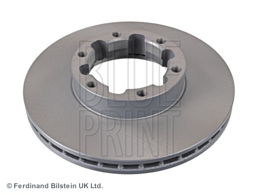 2x BRAKE DISC BLUE PRINT ADN143124 FRONT AXLE FOR NISSAN | eBay