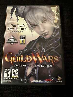 2004 Guild Wars PC Game Of The Year Edition Complete In Box