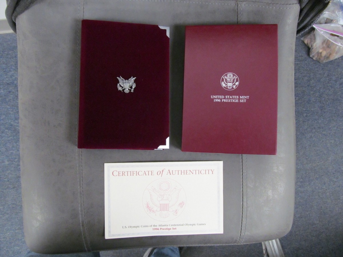 1996 U.S. Mint Prestige Set in OGP -- ULTRA RARE KEY DATE COIN SET