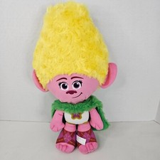 DreamWorks Trolls Band Together Plush Yellow Hair Stuffed Doll Toy