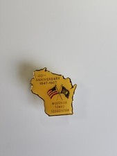 Wisconsin Towns Association 40th Anniversary Souvenir Pin 1947-1987