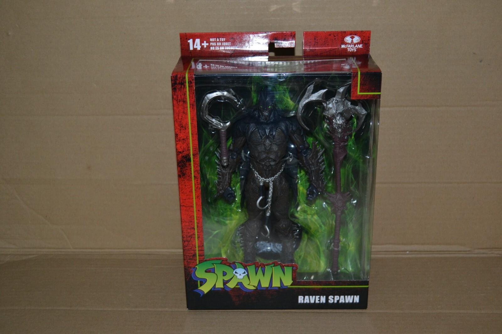 Figurine Spawn Raven Spawn McFarlane 22 neuve en boite scellée N° 122021SR