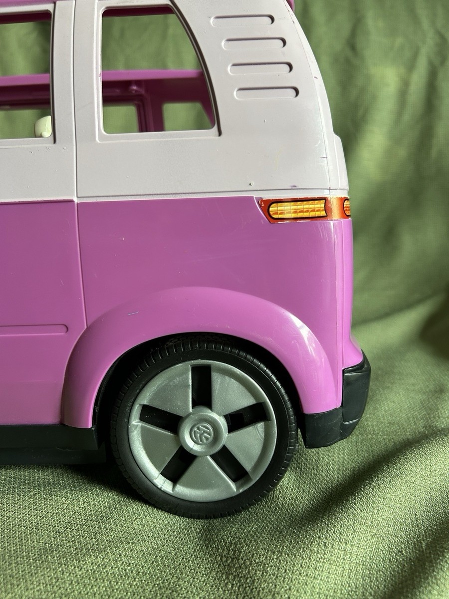 2002 Barbie Pink/Purple Volkswagen Microbus Vintage RARE Horn