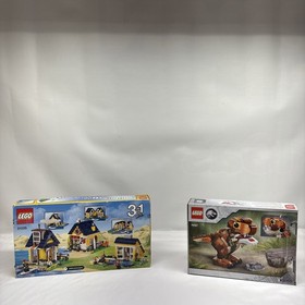 Beach Hut 31035 LEGO Creator 3 in 1 New in open box & Retired (286 pcs) + 76967 