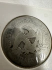 1857-S Seated Liberty Silver Half Dollar 50c