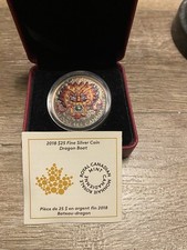 2017 Canada $25 Fine Silver Coin - Dragon Boat Festival