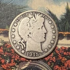 1915-S Barber Half Dollar 🇺🇸