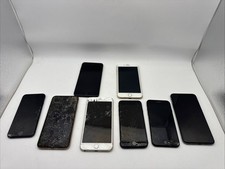 Lot of 8 Apple iPhones 7 7 Plus 6 Plus X XS For Parts Repair As Is